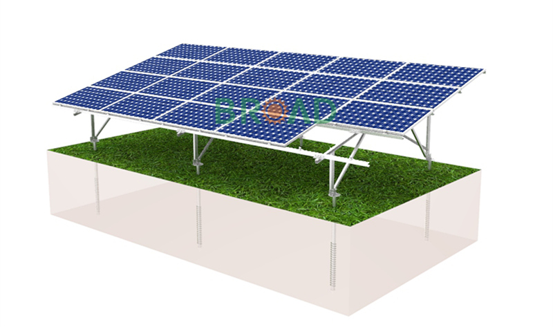 focus on solar mounting structure