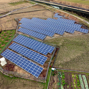 80KW تخصيص نظام تركيب الطاقة الشمسية الأرضية
