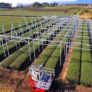 نظام تركيب الأراضي الزراعية الكهروضوئية في اليابان -100KW 